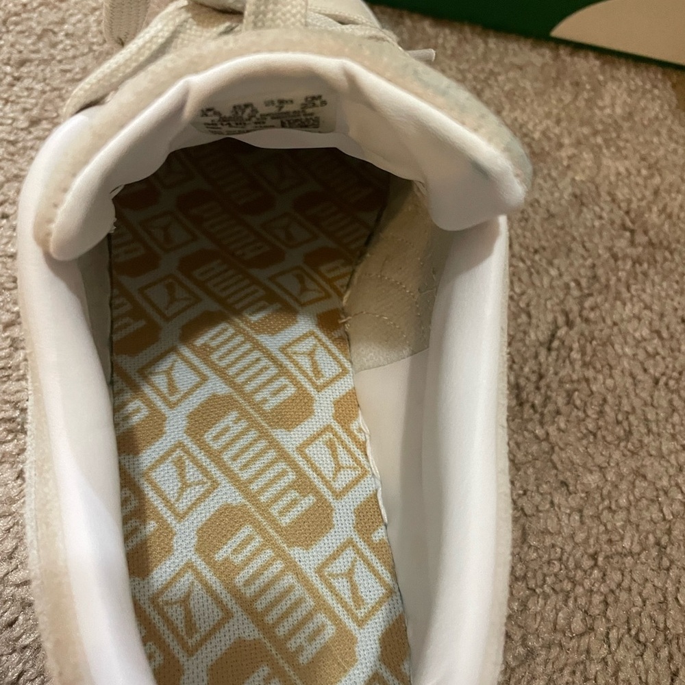 Puma Women’s Cream Sneakers - Picture 8 of 12
